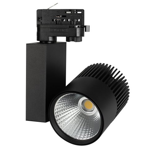 Светильник трековый светодиодный трехфазный Arlight LGD-ARES-4TR-R100-40W Day4000 BK, 24 deg картинка 